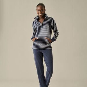 LL Bean Ultra-soft Quarter-Zip Pullover S